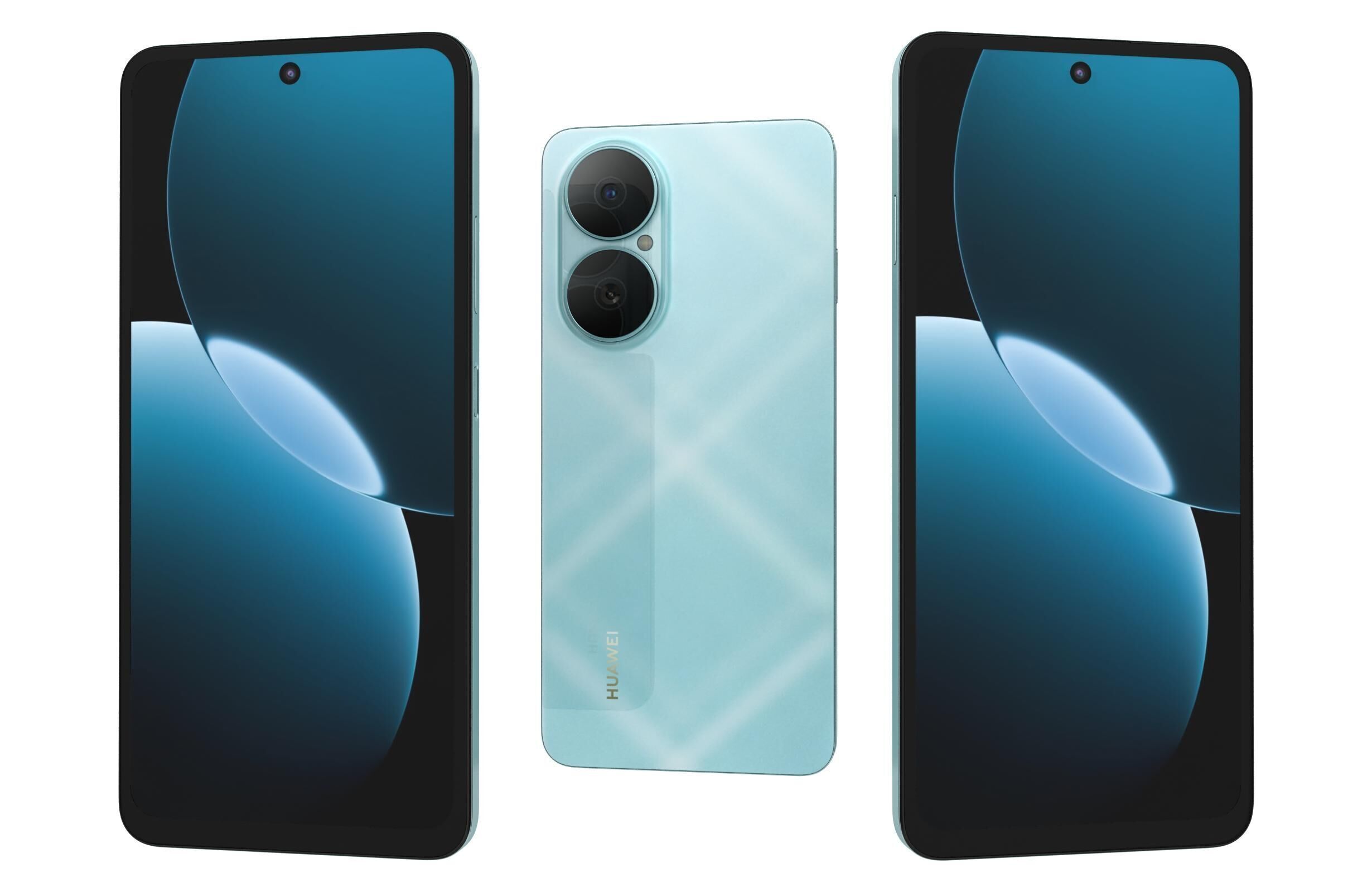 Huawei Enjoy 80 All Colors 3D model_11