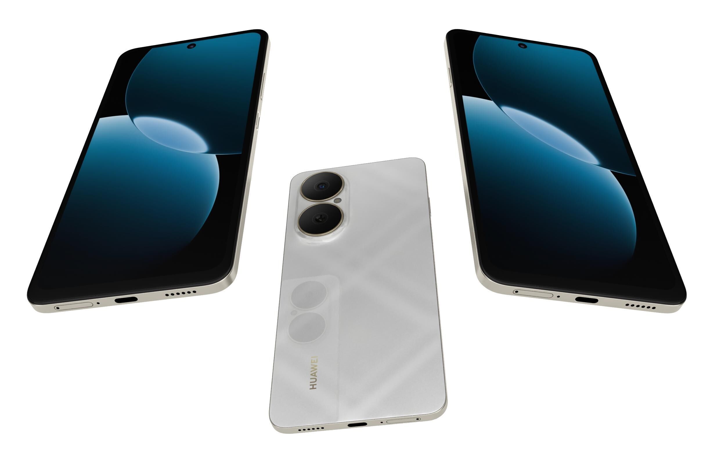 Huawei Enjoy 80 All Colors 3D model_3