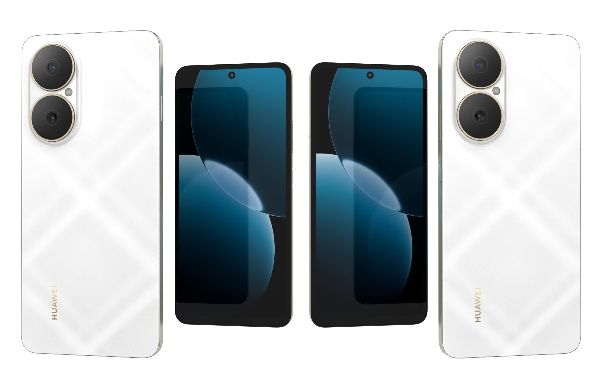 Huawei Enjoy 80 All Colors 3D model_4