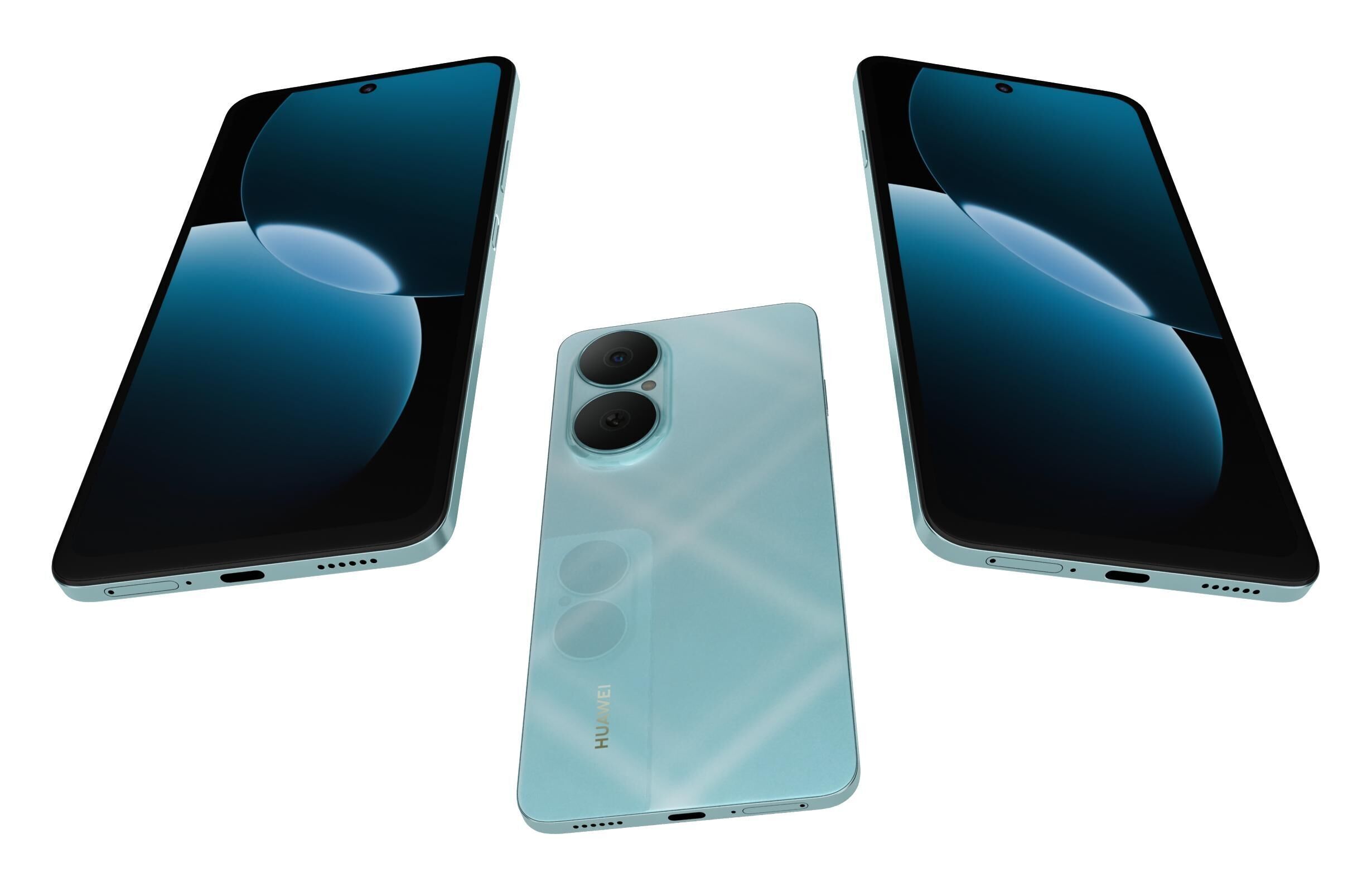 Huawei Enjoy 80 All Colors 3D model_13