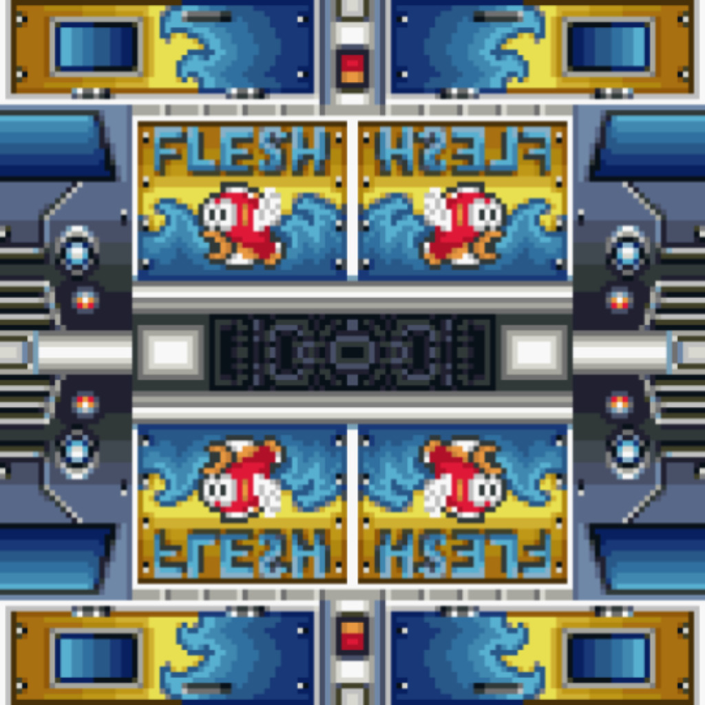 Mariokart DS Fish Truck Low-poly 3D model_1