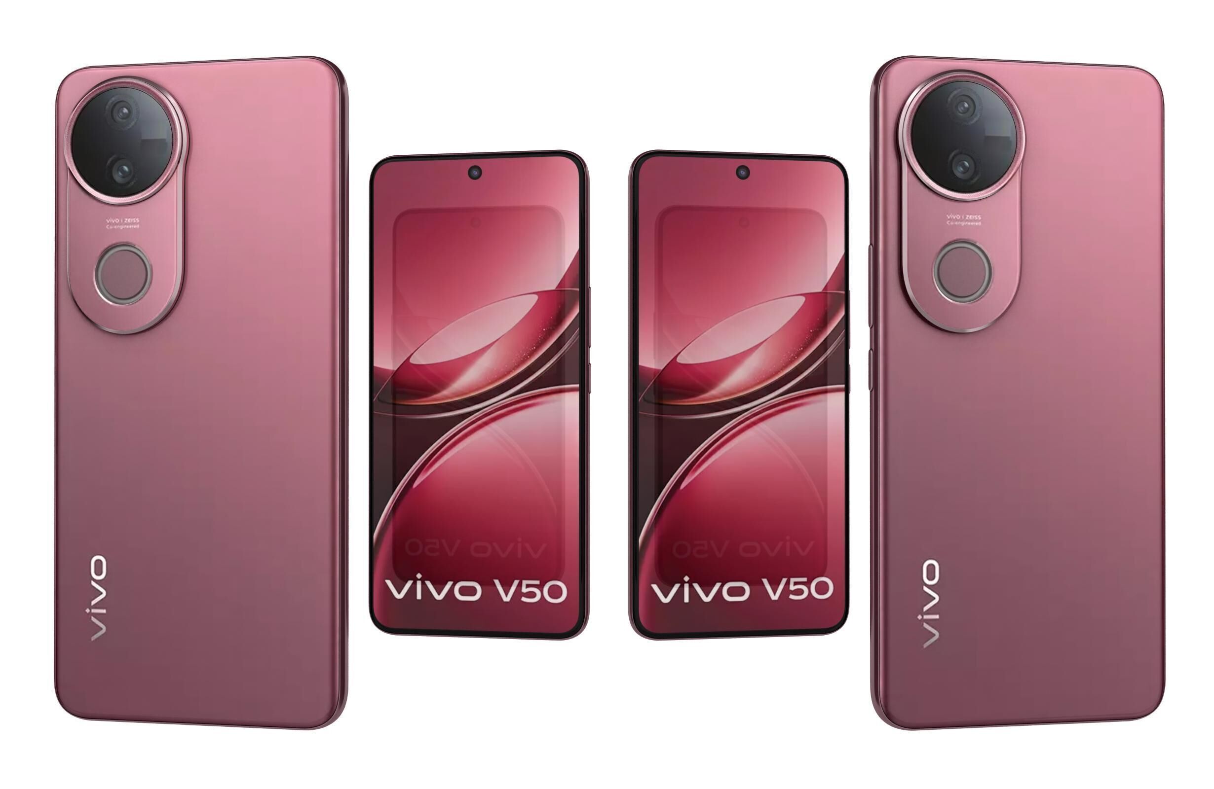 Vivo V50 All Colors 3D model_4