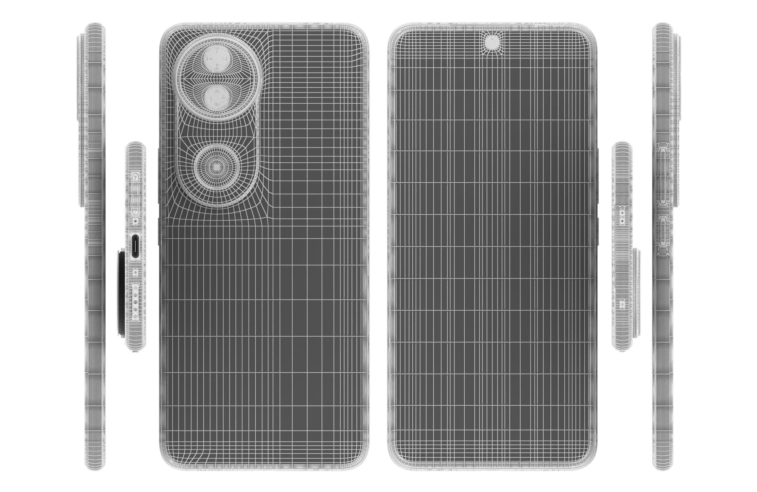 Vivo V50 All Colors 3D model_17