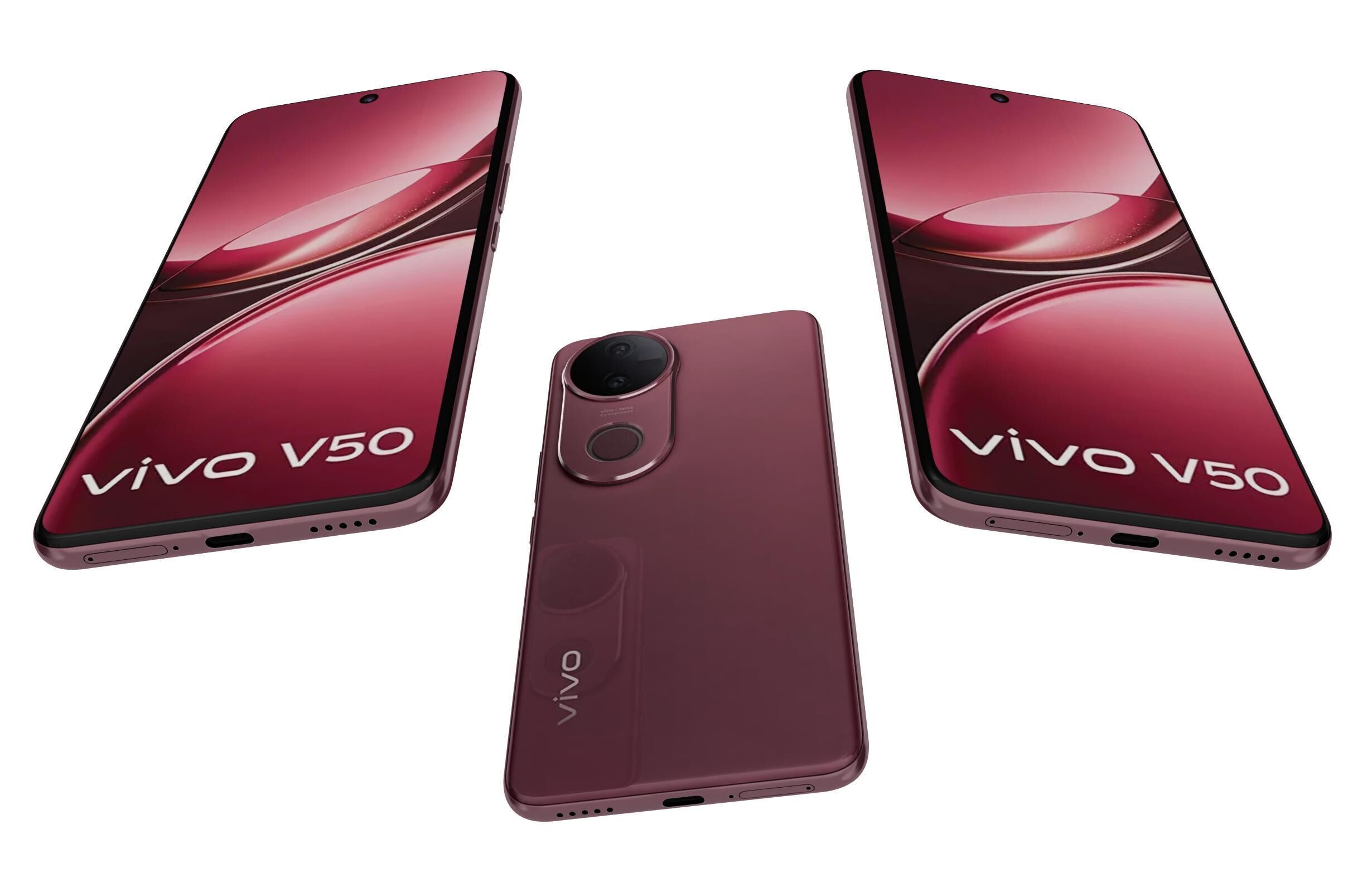 Vivo V50 All Colors 3D model_3