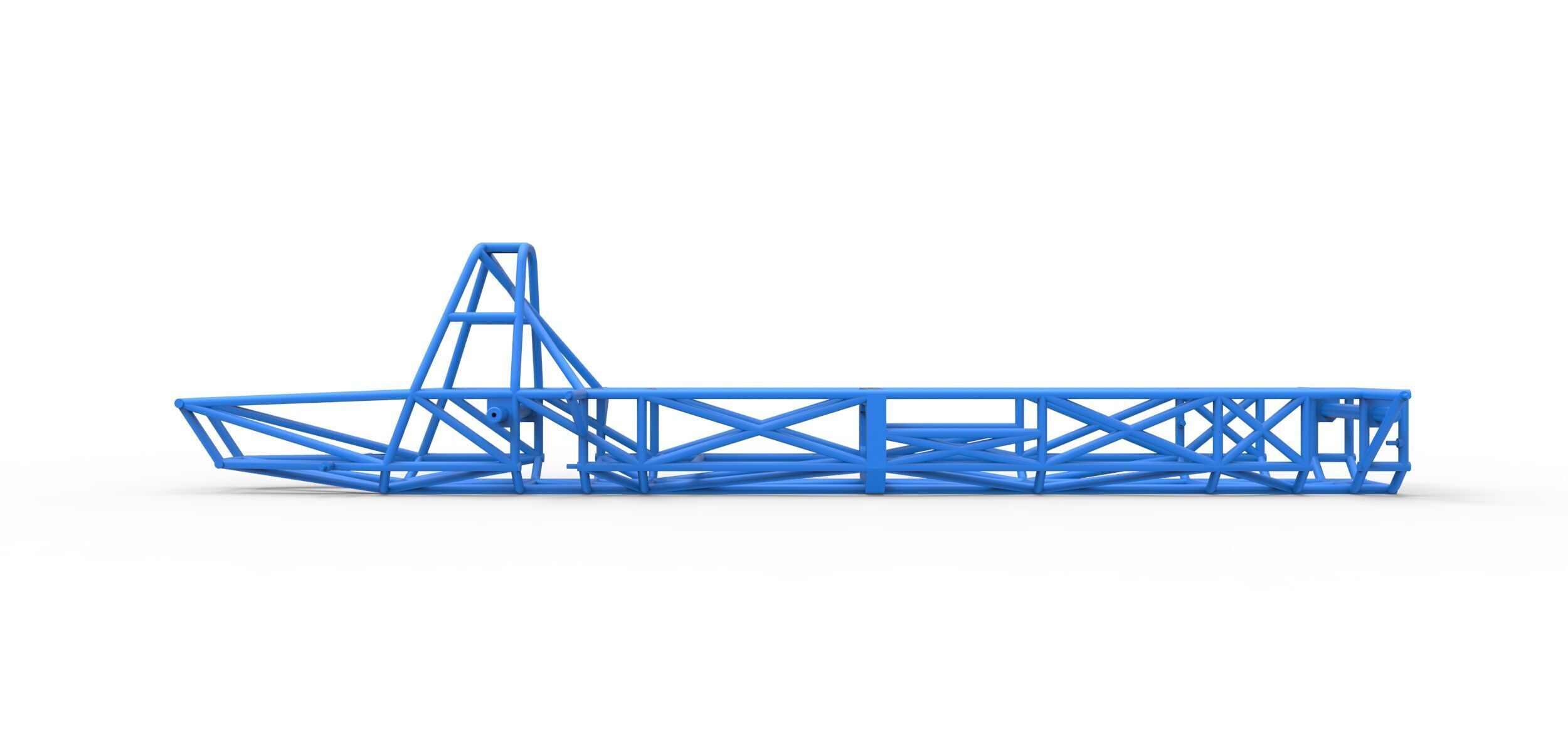 Frame of Swamp buggy Scale 1 to 25 3D print model_5