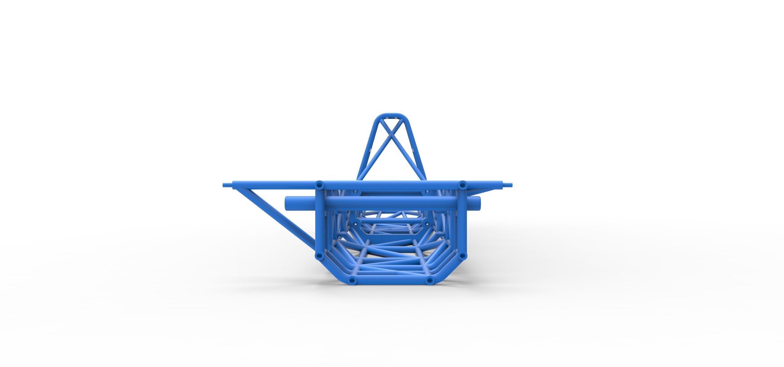 Frame of Swamp buggy Scale 1 to 25 3D print model_10