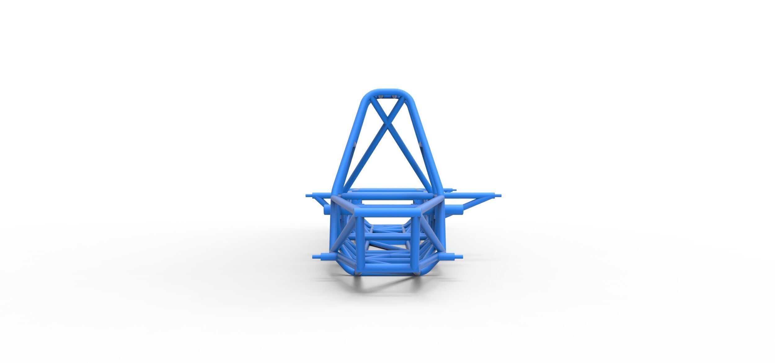 Frame of Swamp buggy Scale 1 to 25 3D print model_4