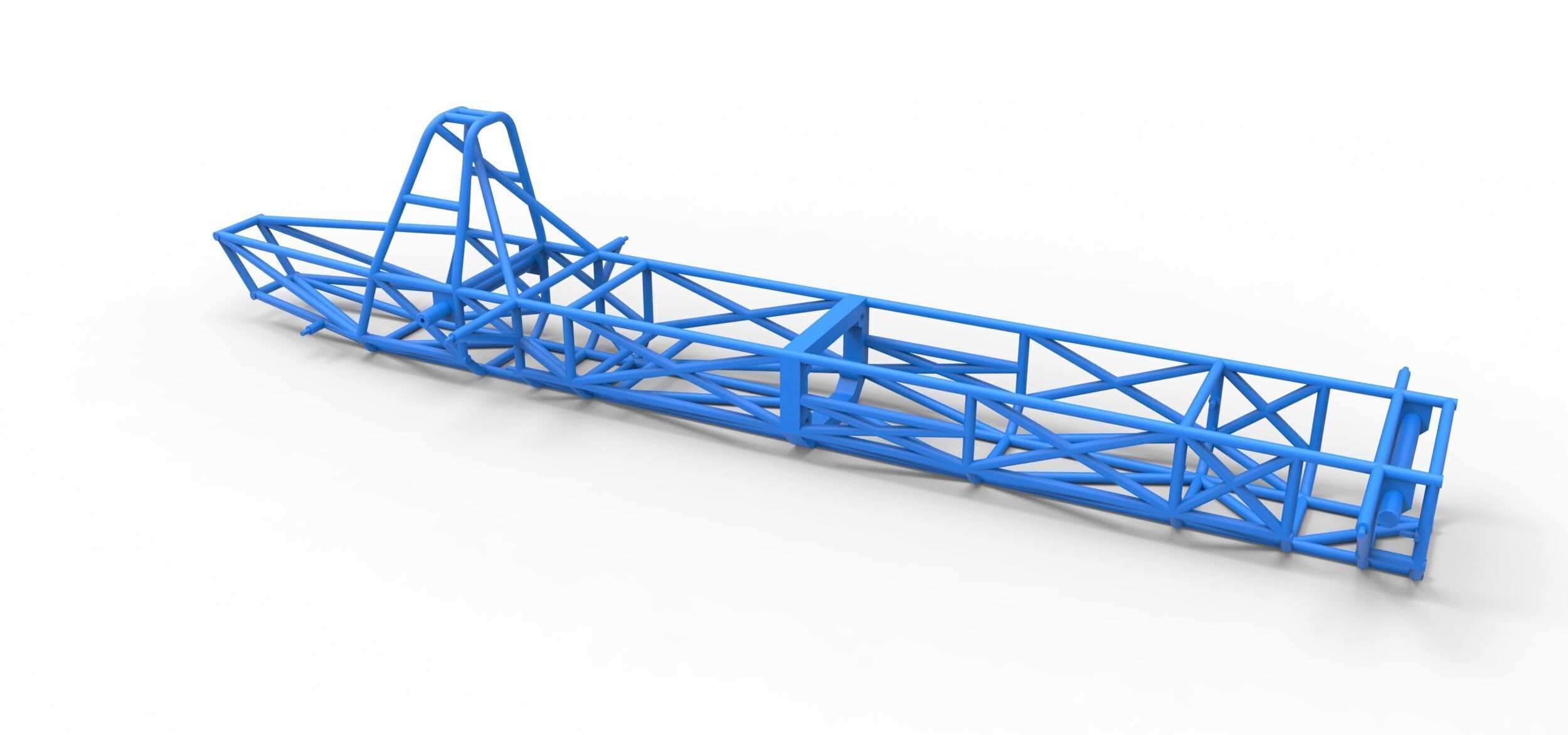 Frame of Swamp buggy Scale 1 to 25 3D print model_8
