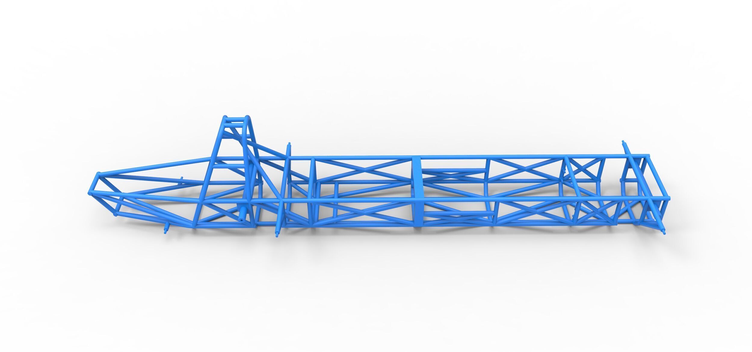 Frame of Swamp buggy Scale 1 to 25 3D print model_6