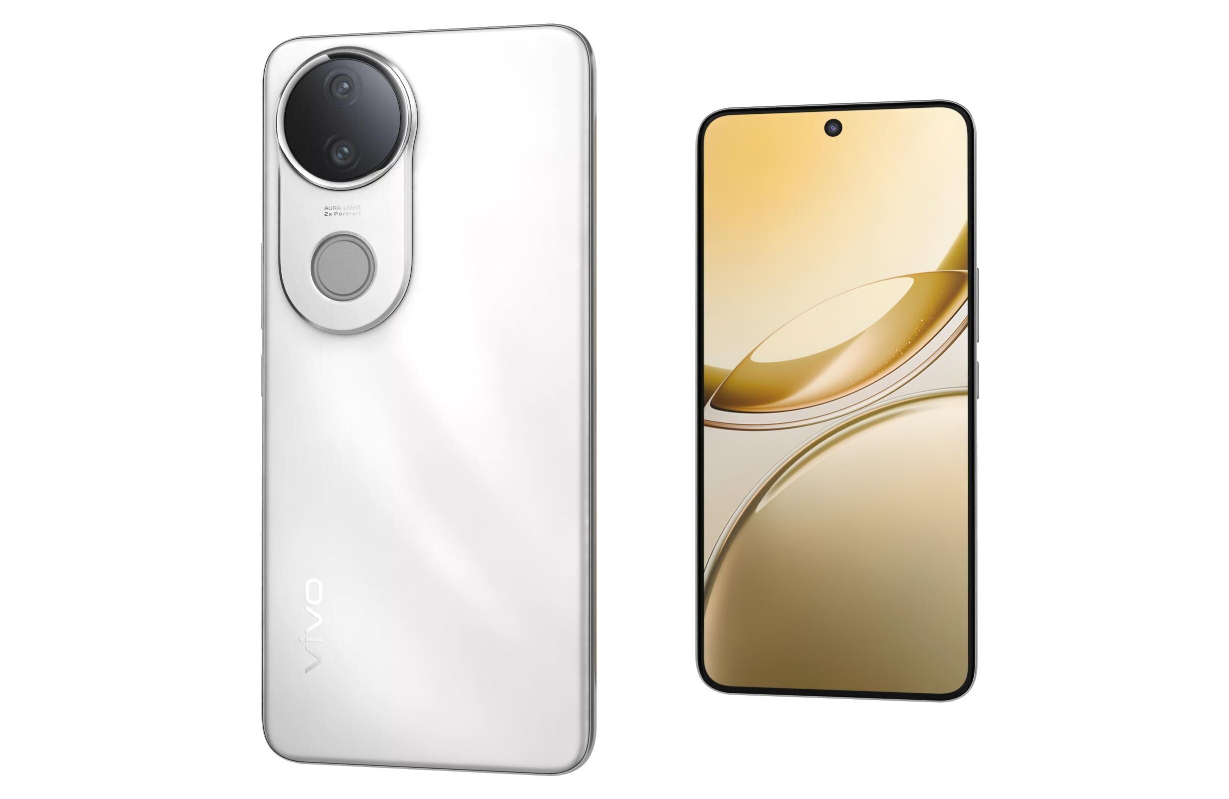 Vivo V50e Pearl White 3D model_7