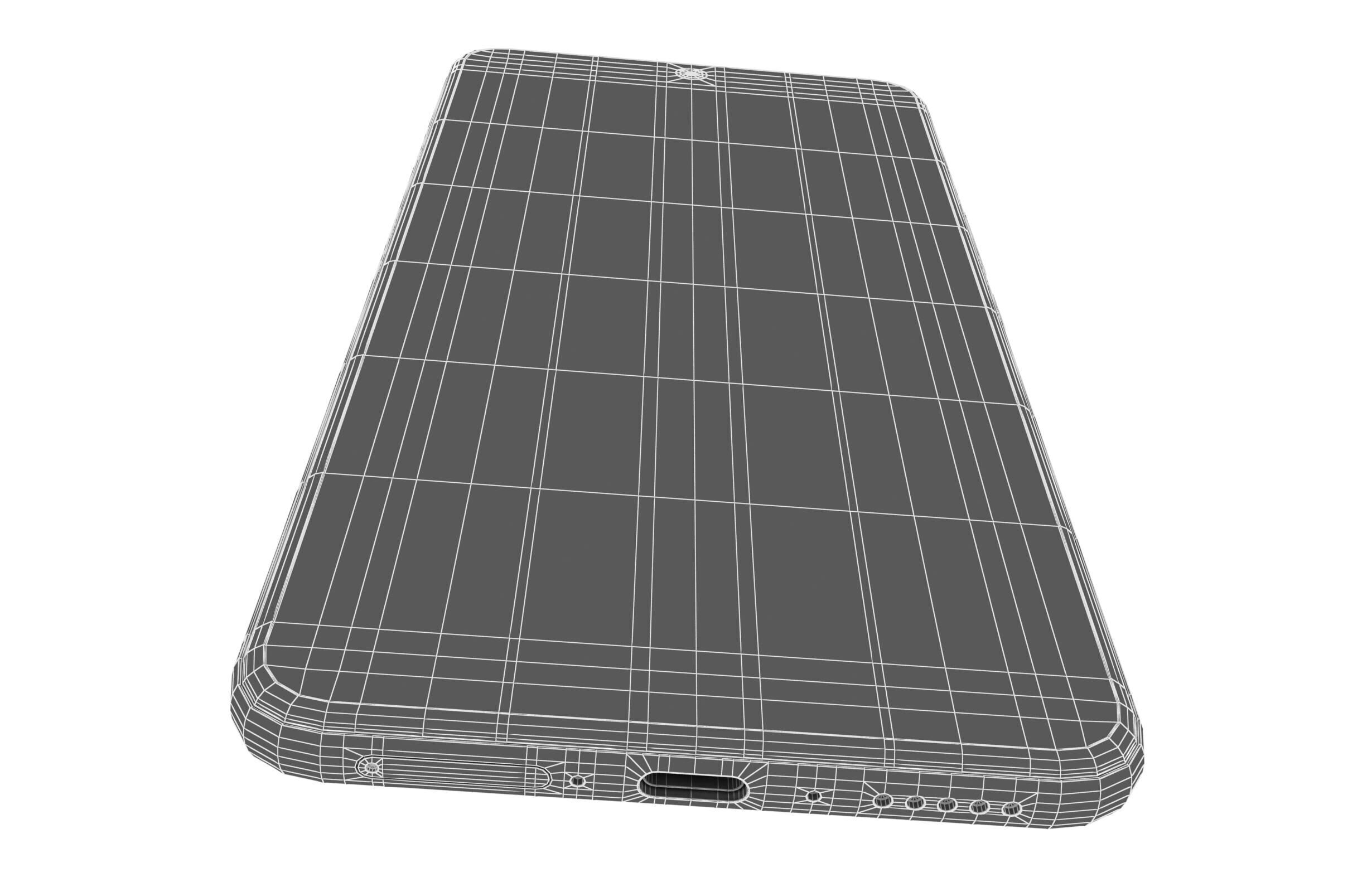 Vivo V50e Pearl White 3D model_19