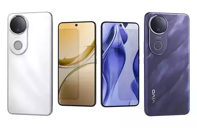 Vivo V50e Sapphire Blue And White