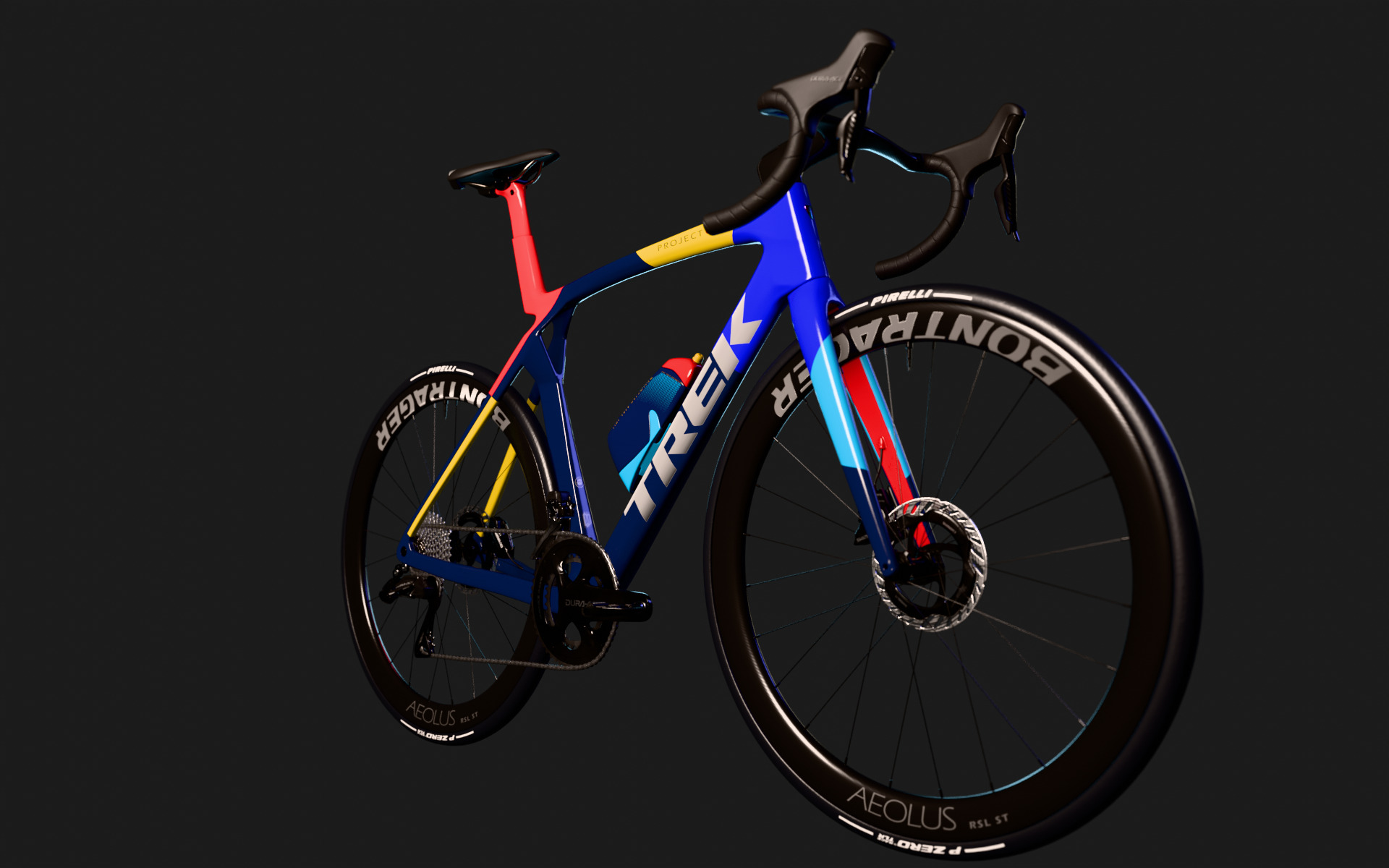 TREK MADONE SLR 9 Gen 8 Trek-Lidl 3D model_15