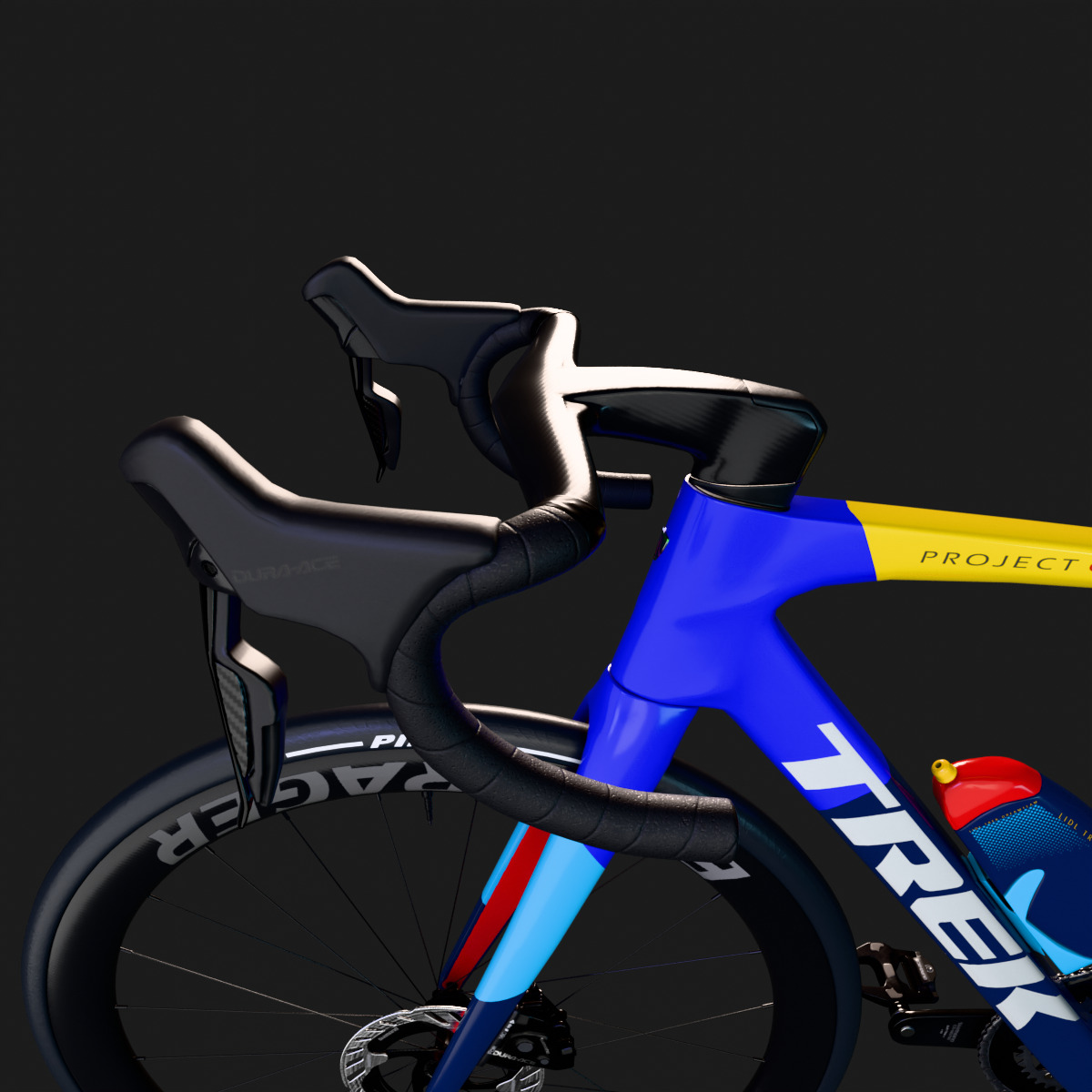 TREK MADONE SLR 9 Gen 8 Trek-Lidl 3D model_4
