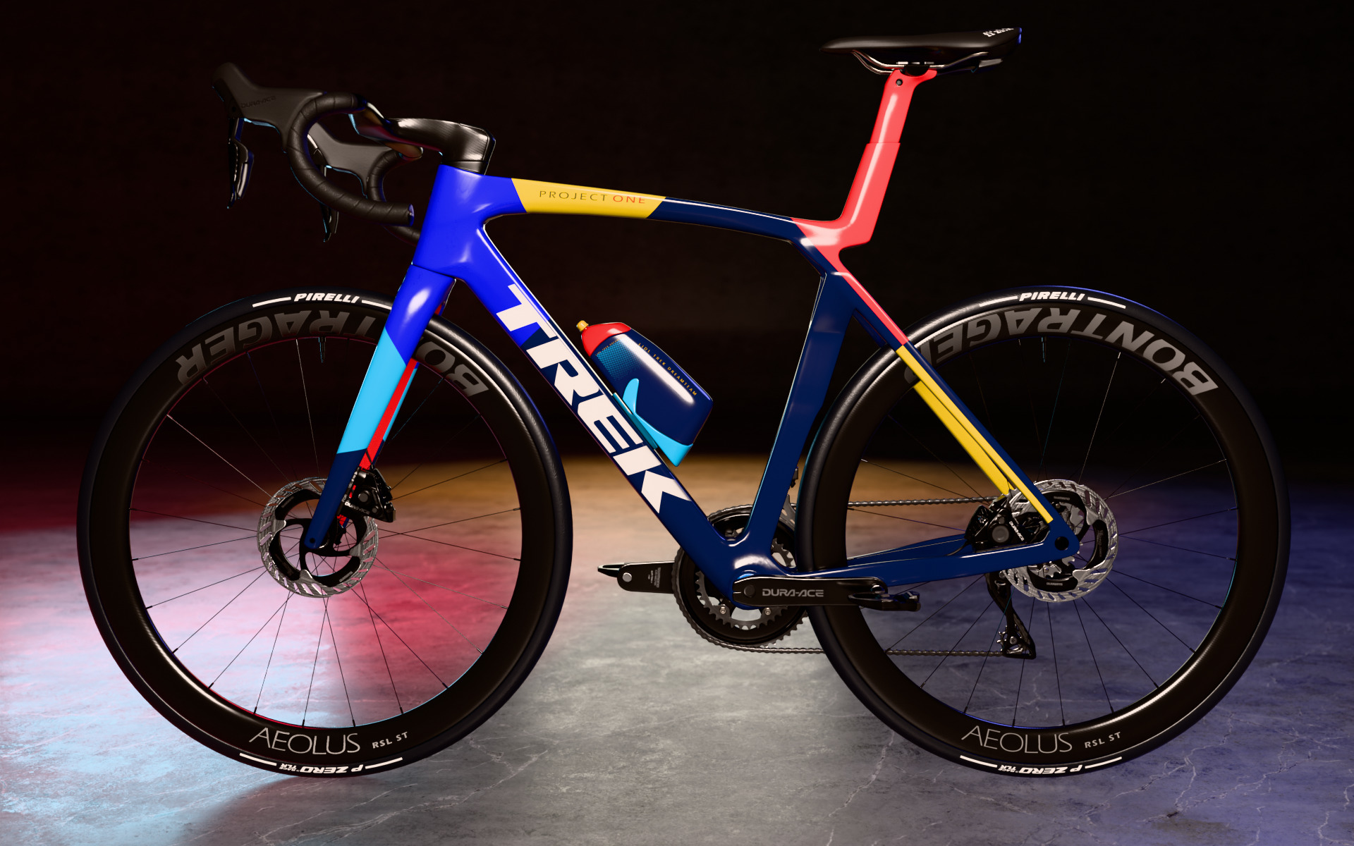 TREK MADONE SLR 9 Gen 8 Trek-Lidl 3D model_13