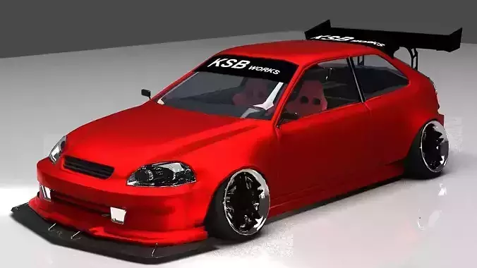 Honda ek9 custom ksbworks
