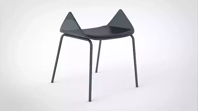Batman-Inspired Modern Chair 
