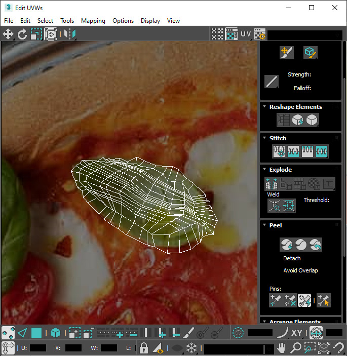 Fresh Basil Leaves Set 3D model_31