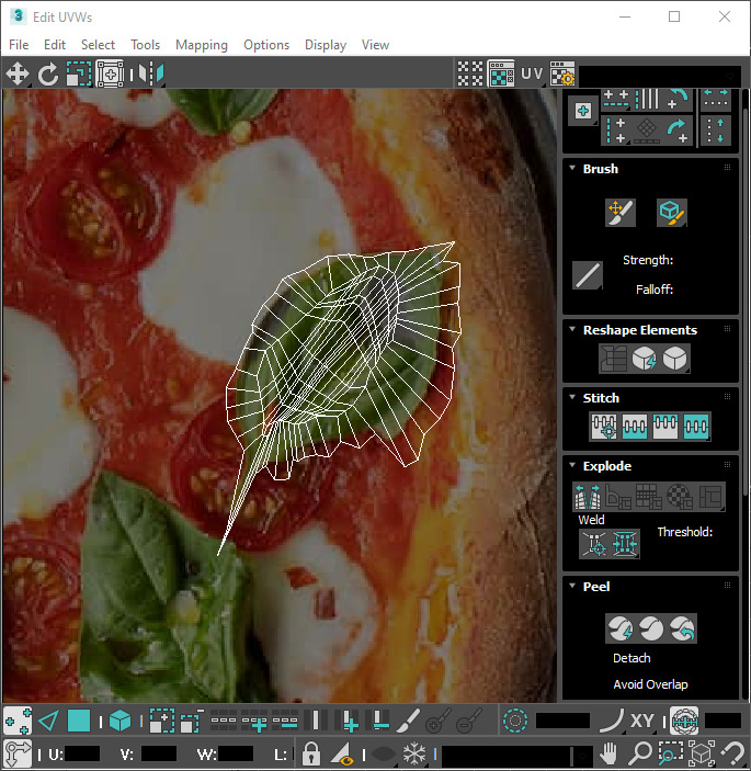 Fresh Basil Leaves Set 3D model_26