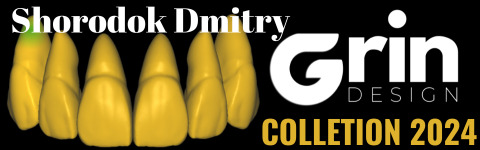 The complete set of - 34 Grin Design dental libraries - Exocad Low-poly 3D model_22