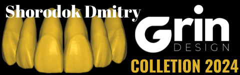 The complete set of - 34 Grin Design dental libraries - Exocad Low-poly 3D model_20