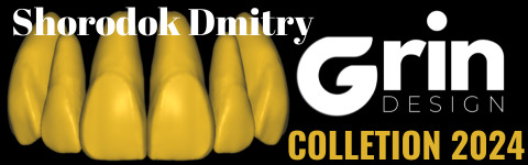 The complete set of - 34 Grin Design dental libraries - Exocad Low-poly 3D model_13