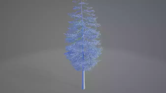 High Poly Tree - Untextured