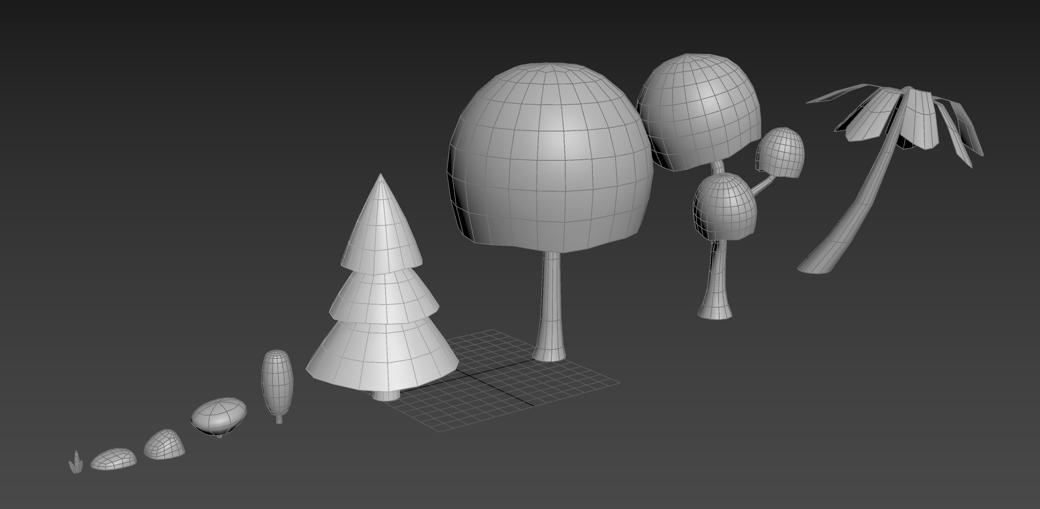 Stylized Nature Pack - Low Poly Low-poly 3D model_2