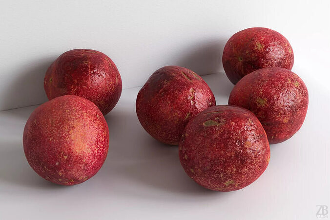 Passion Fruit 3D model