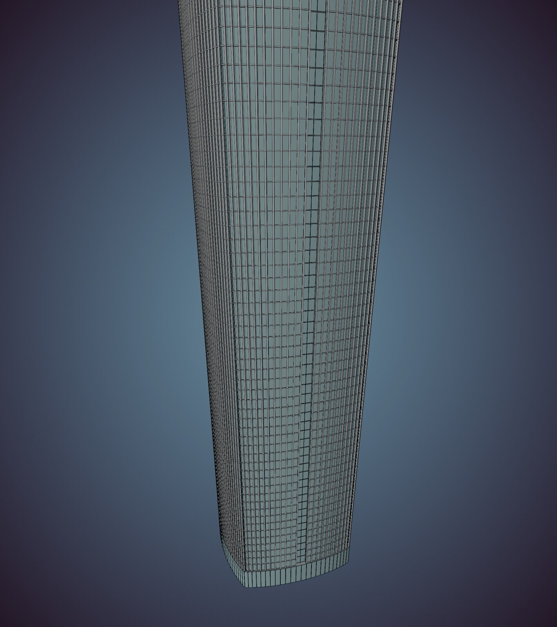 Parametric Building 1d7 3D model_49