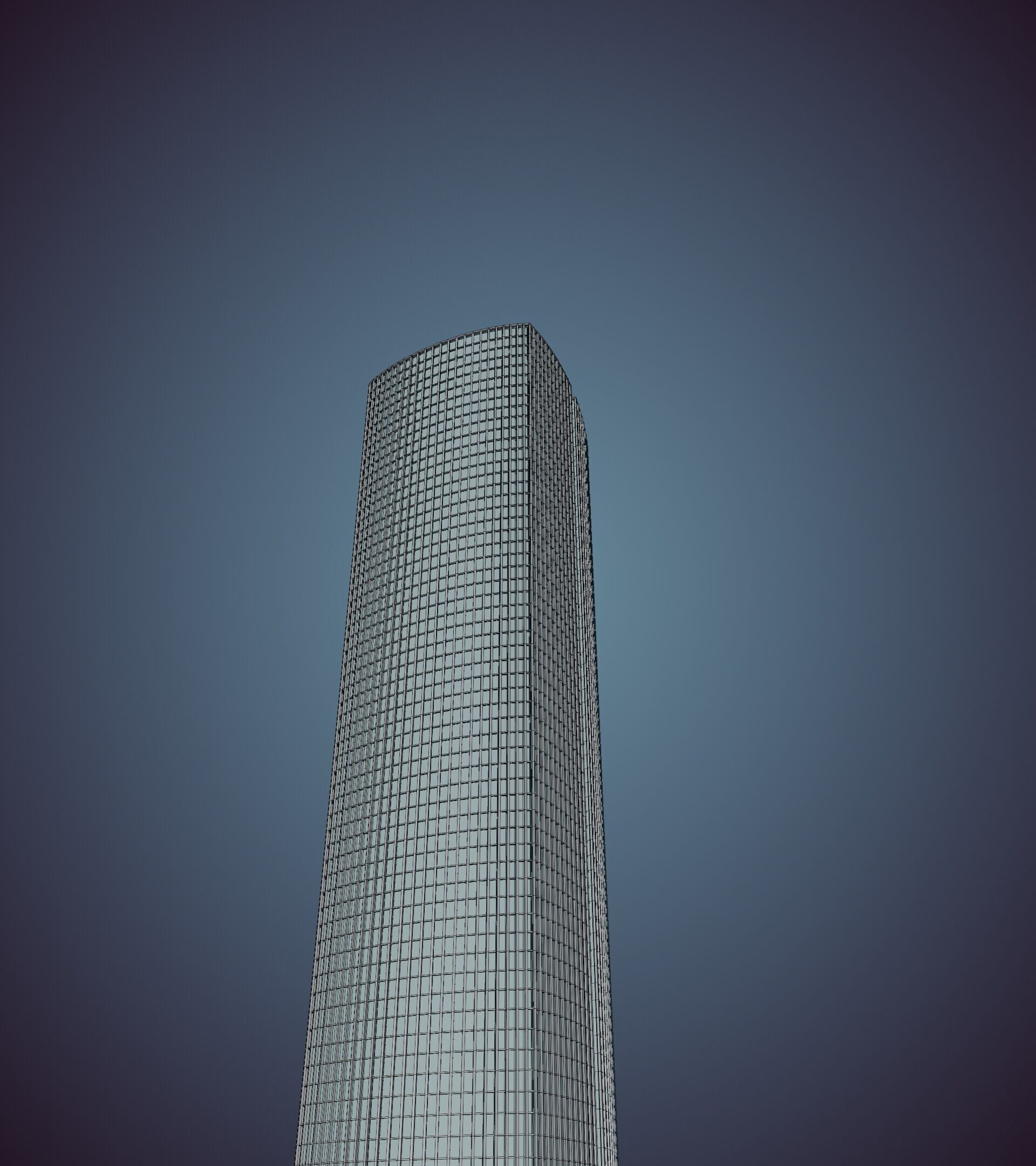 Parametric Building 1d7 3D model_45