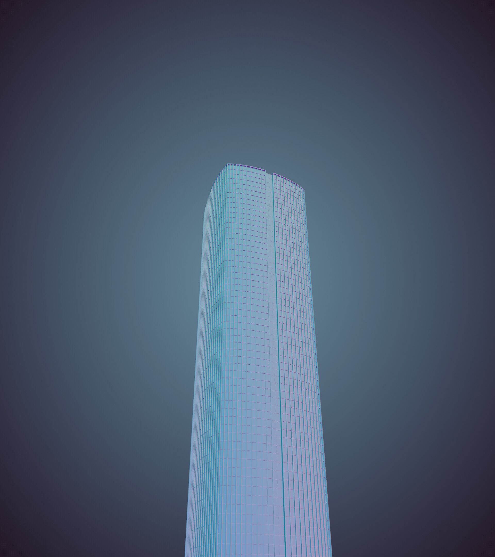 Parametric Building 1d7 3D model_33