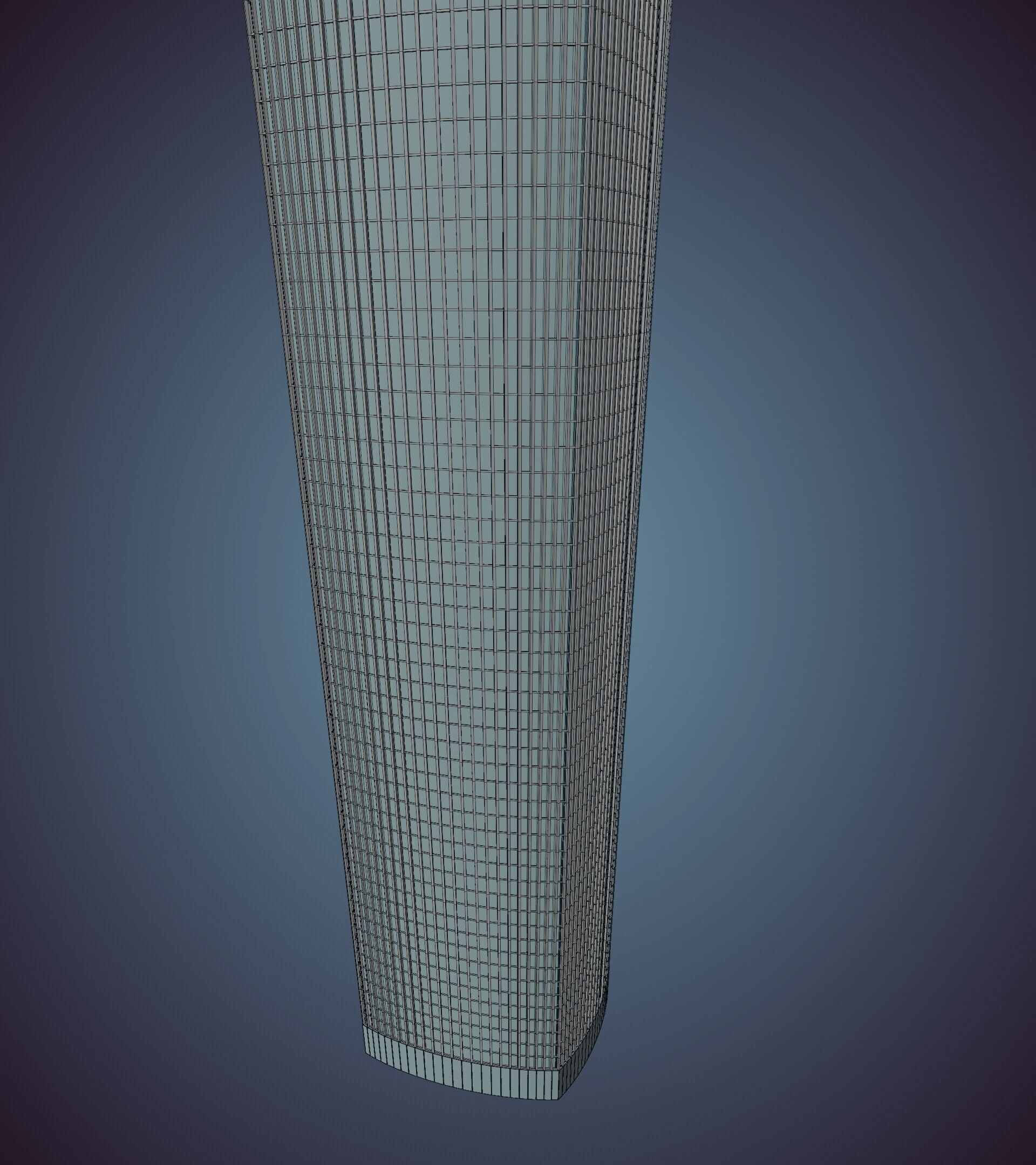 Parametric Building 1d7 3D model_48