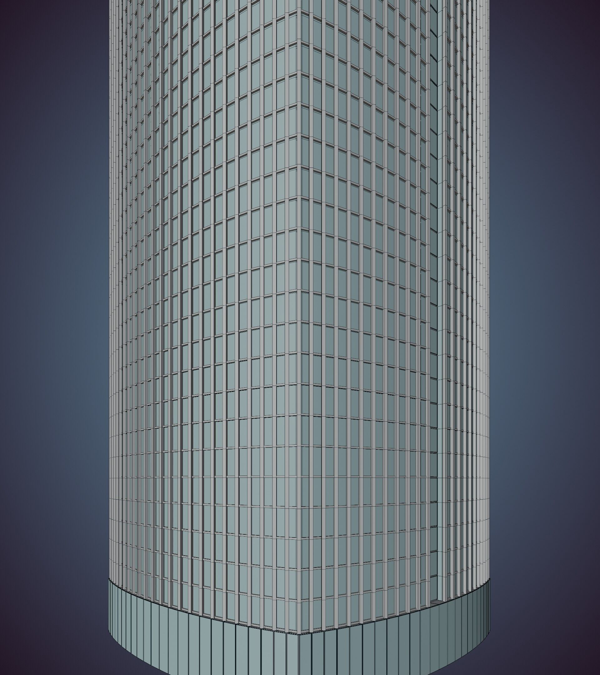 Parametric Building 1d7 3D model_50