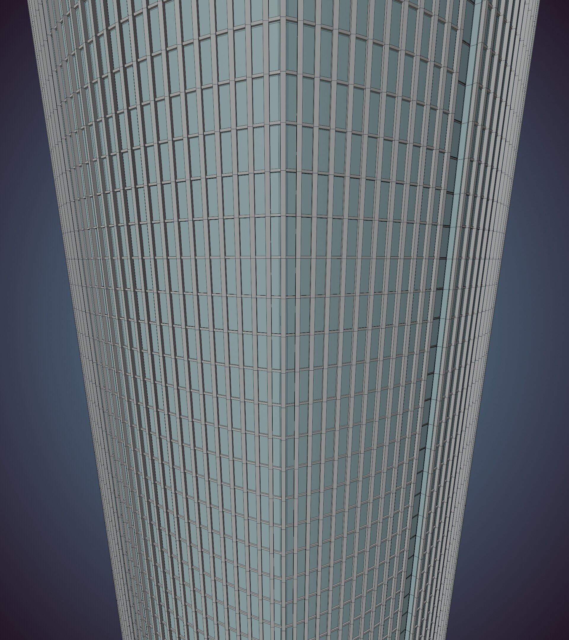 Parametric Building 1d7 3D model_53
