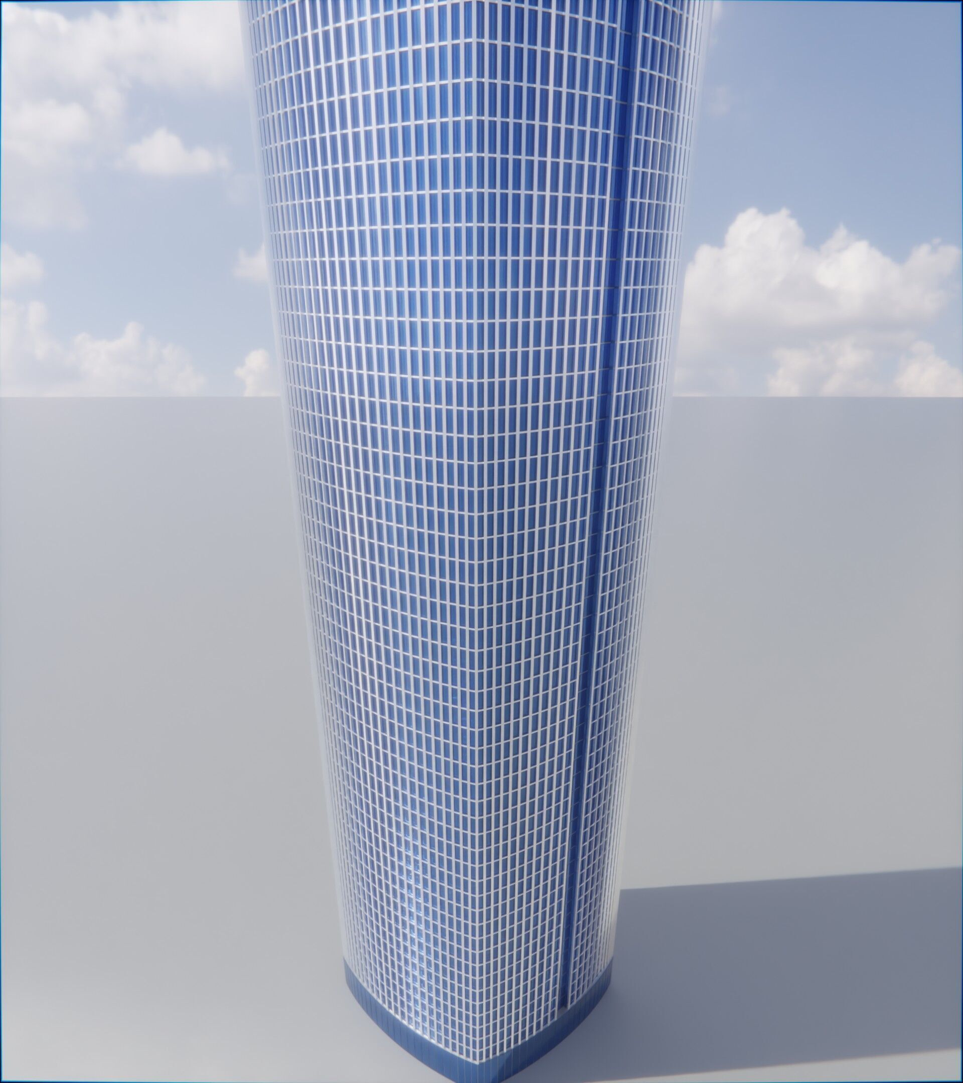 Parametric Building 1d7 3D model_7