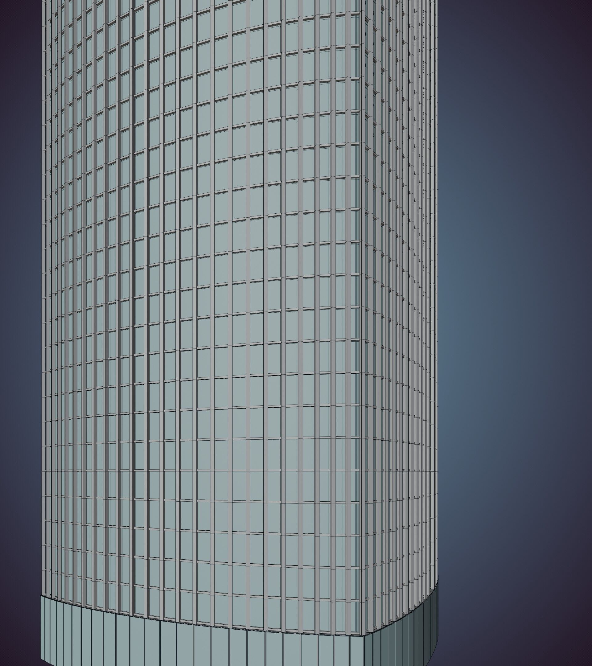 Parametric Building 1d7 3D model_51