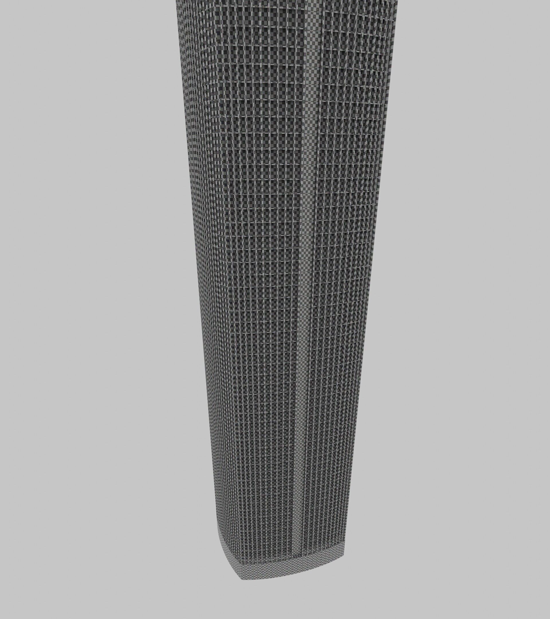 Parametric Building 1d7 3D model_22