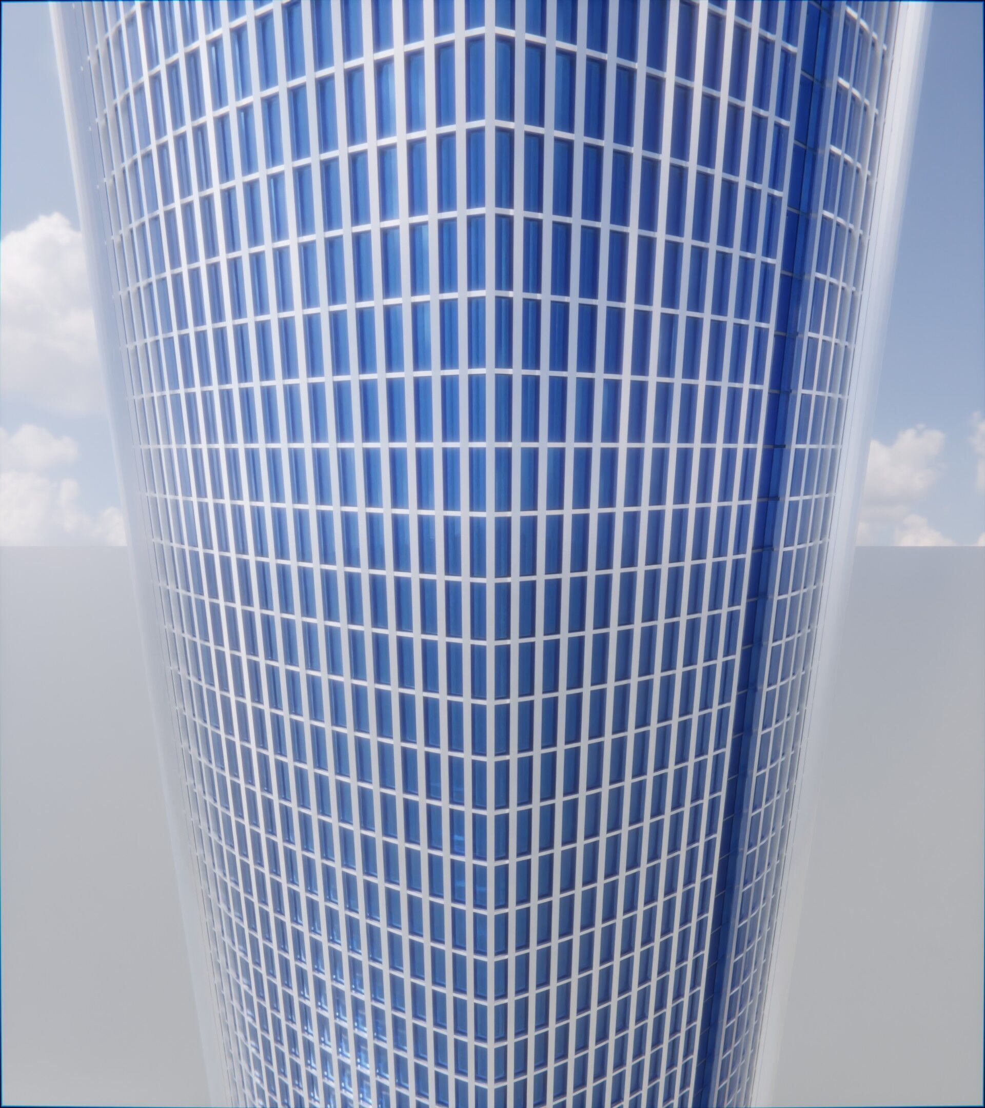 Parametric Building 1d7 3D model_13