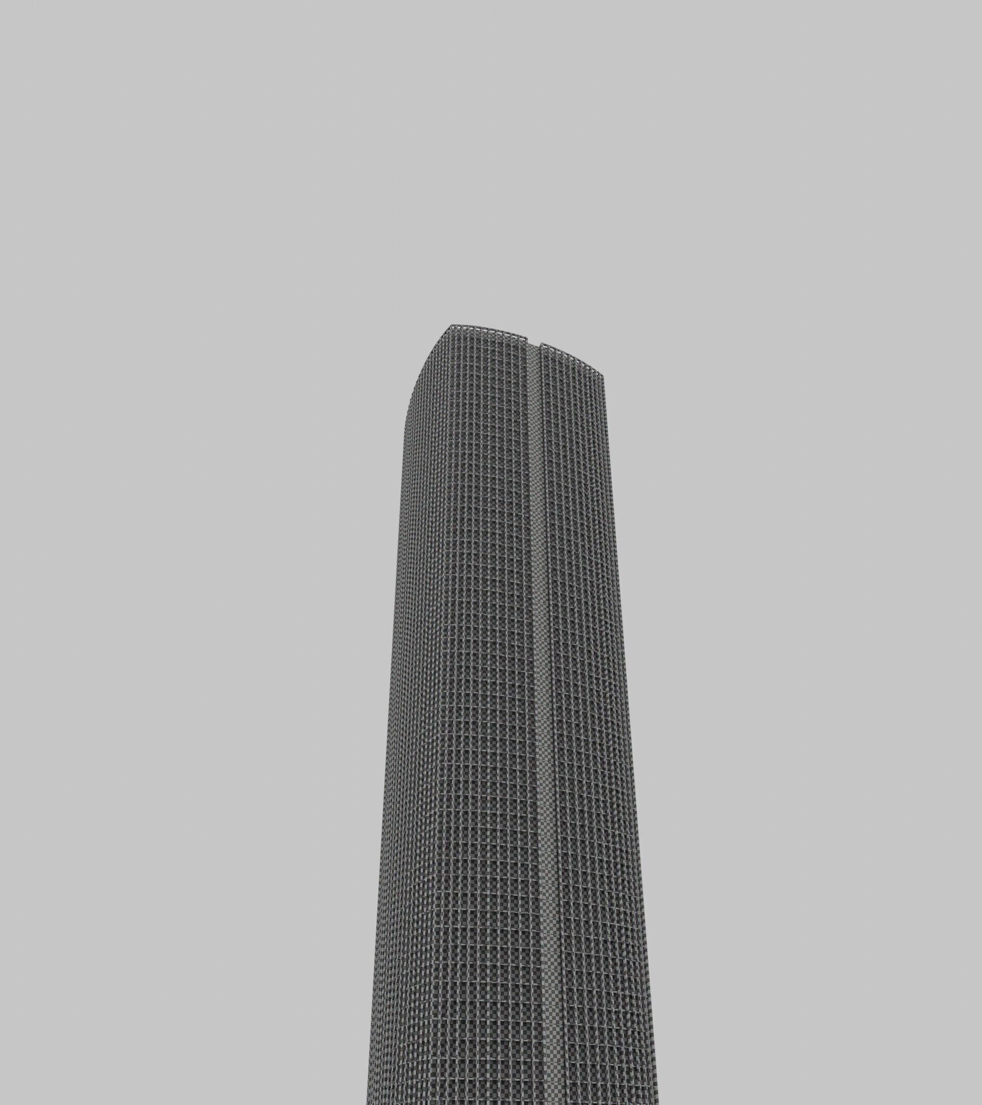 Parametric Building 1d7 3D model_19