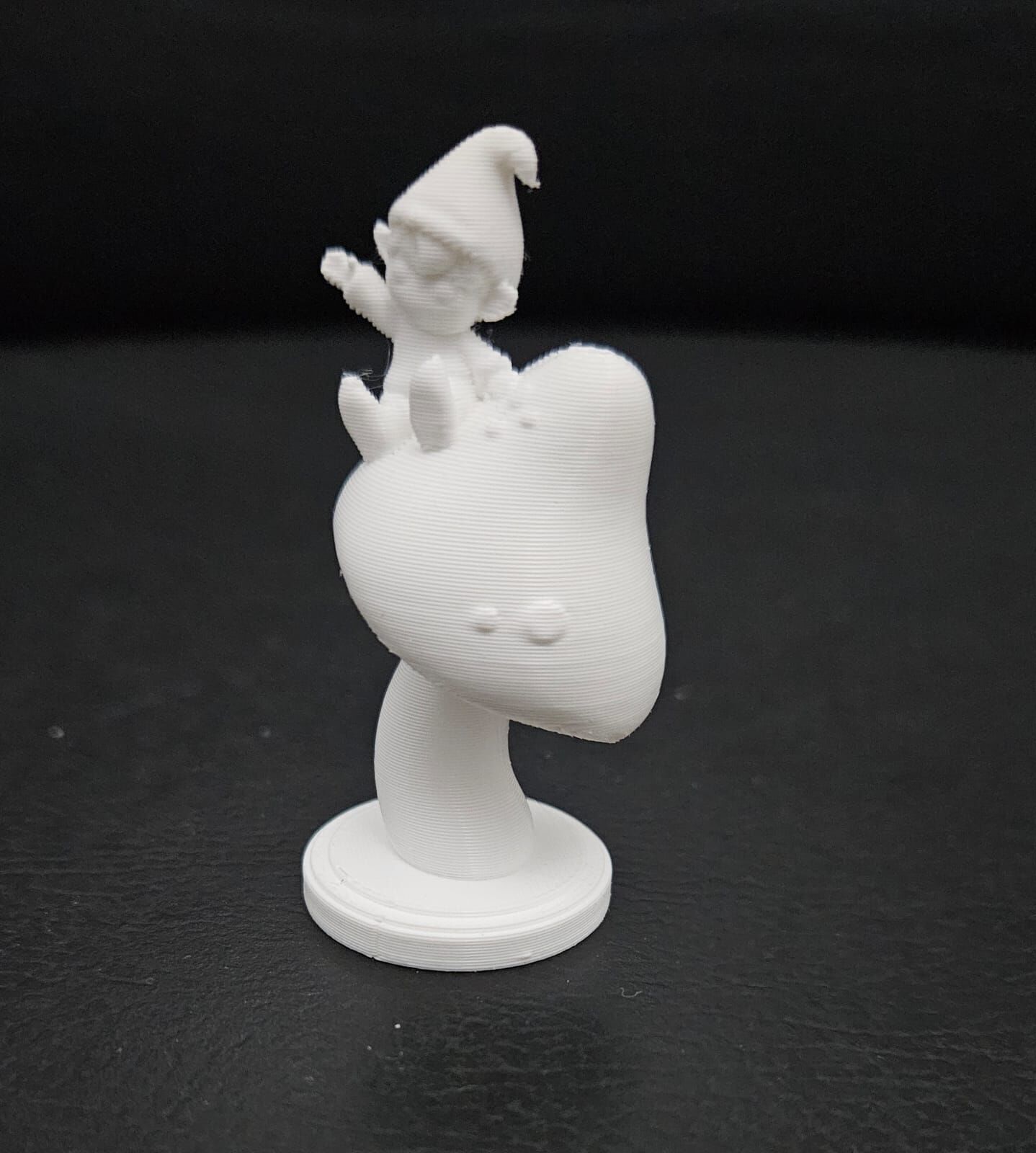 Elf Mushroom 3D print model_7