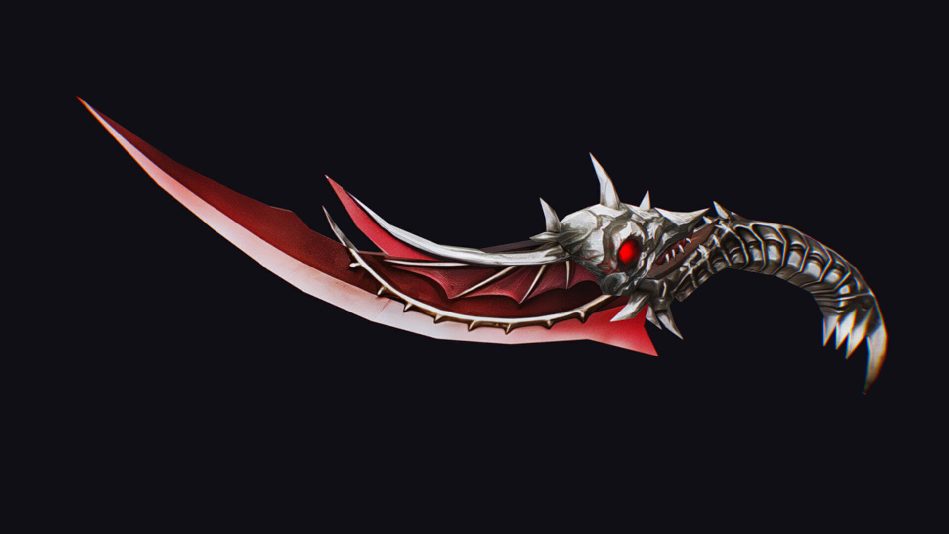 Dagger Bone Short Blade Sharpener Military Wedge Grinding Low-poly 3D model_5