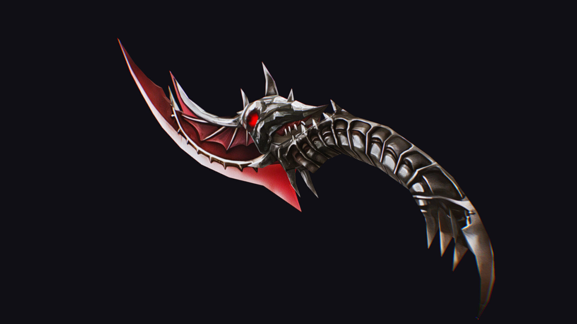 Dagger Bone Short Blade Sharpener Military Wedge Grinding Low-poly 3D model_8