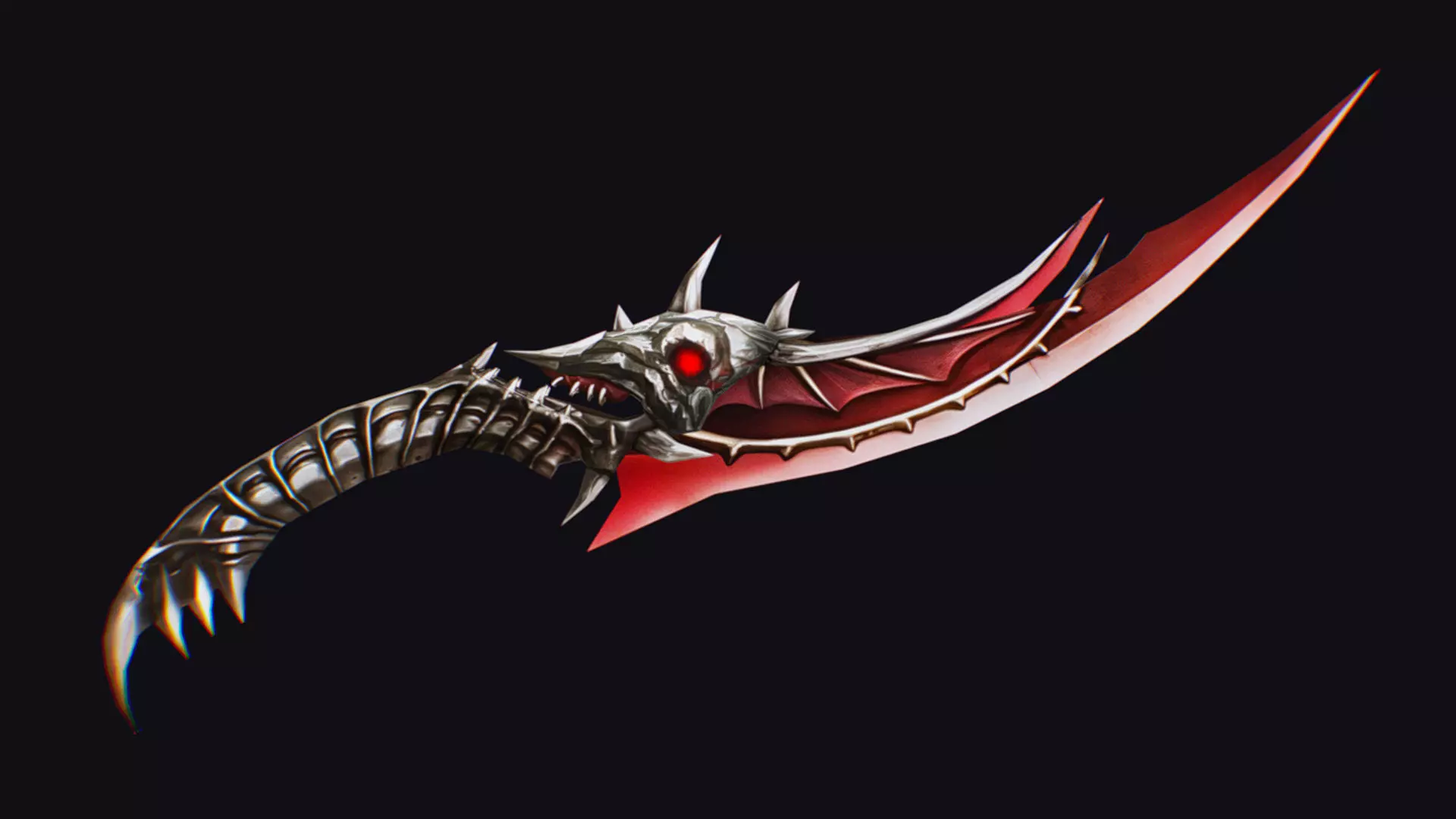 Dagger Bone Short Blade Sharpener Military Wedge Grinding Low-poly 3D model_0