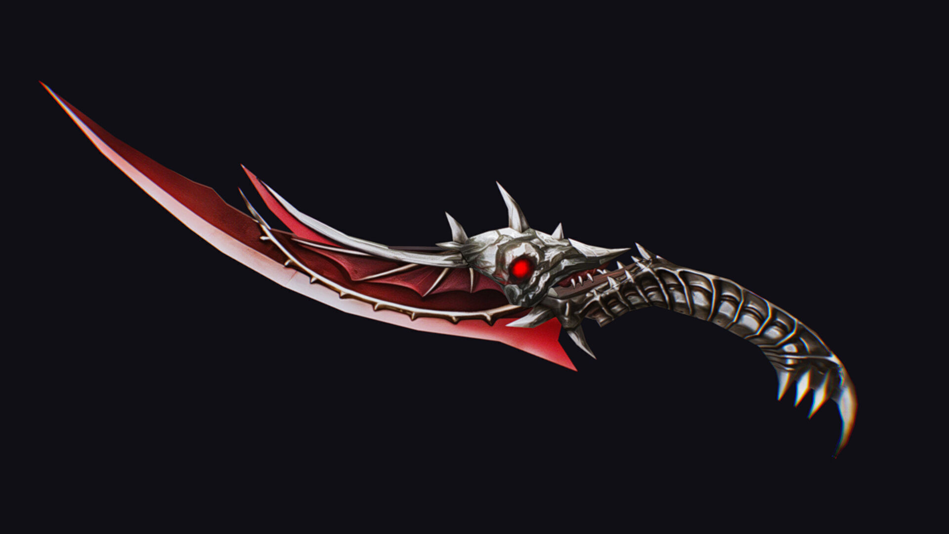 Dagger Bone Short Blade Sharpener Military Wedge Grinding Low-poly 3D model_6