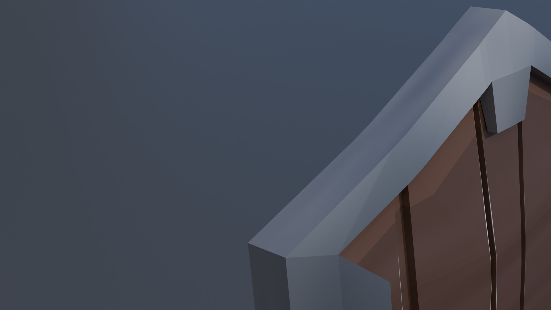 Medieval Battle Shield - Wood covered Low-poly 3D model_2