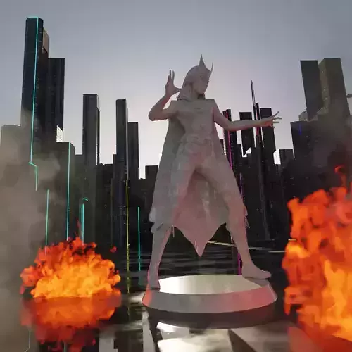 Scarlet Witch 3D Figurine File