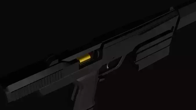 Generic Futuristic Handgun 