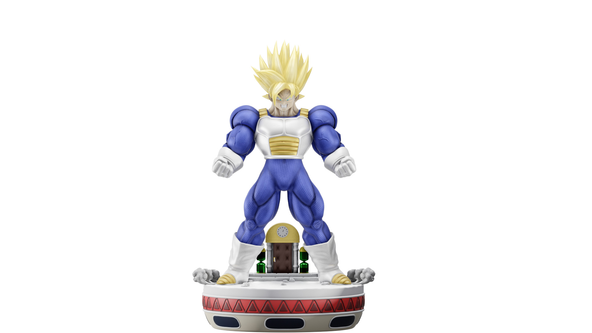 GOKU SUPER HABITACION DEL TIEMPO 3D print model_2