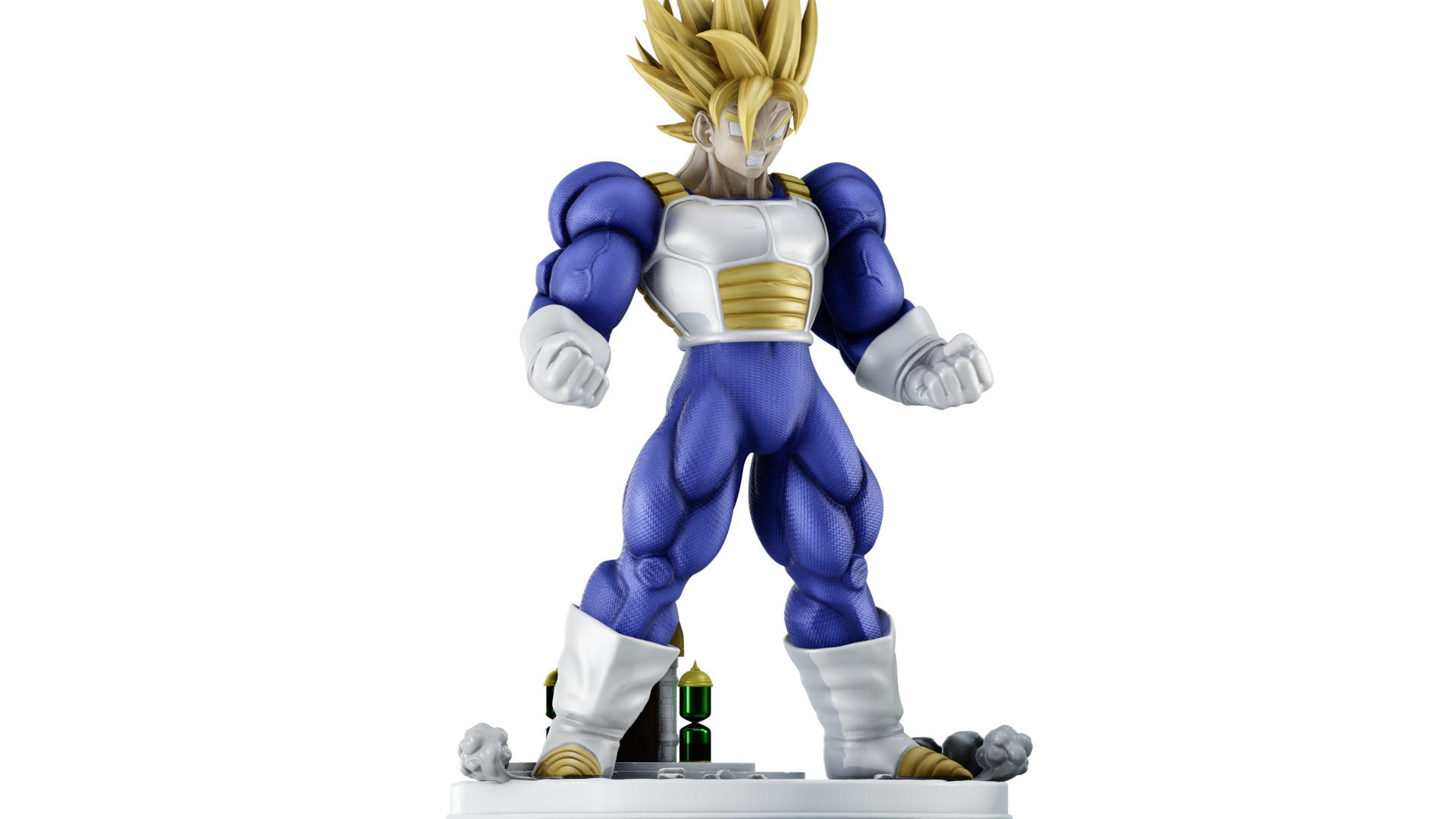 GOKU SUPER HABITACION DEL TIEMPO 3D print model_7